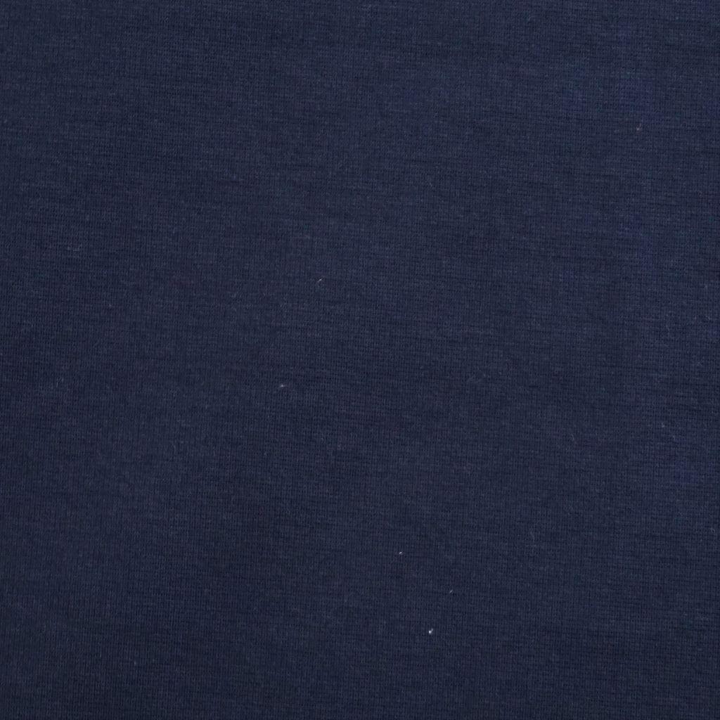 Romanit-Jersey Baumwolle dunkelblau